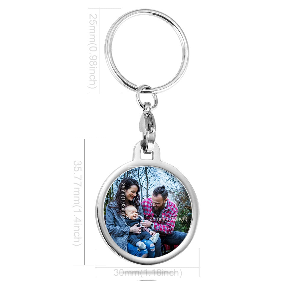 Preorder: Custom Photo Keychain