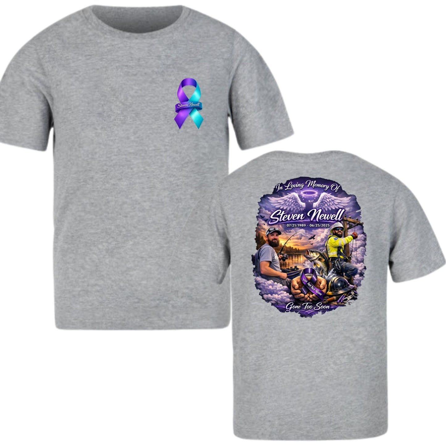 Fundraiser in memory of Steven Newell (Kid T-Shirts)