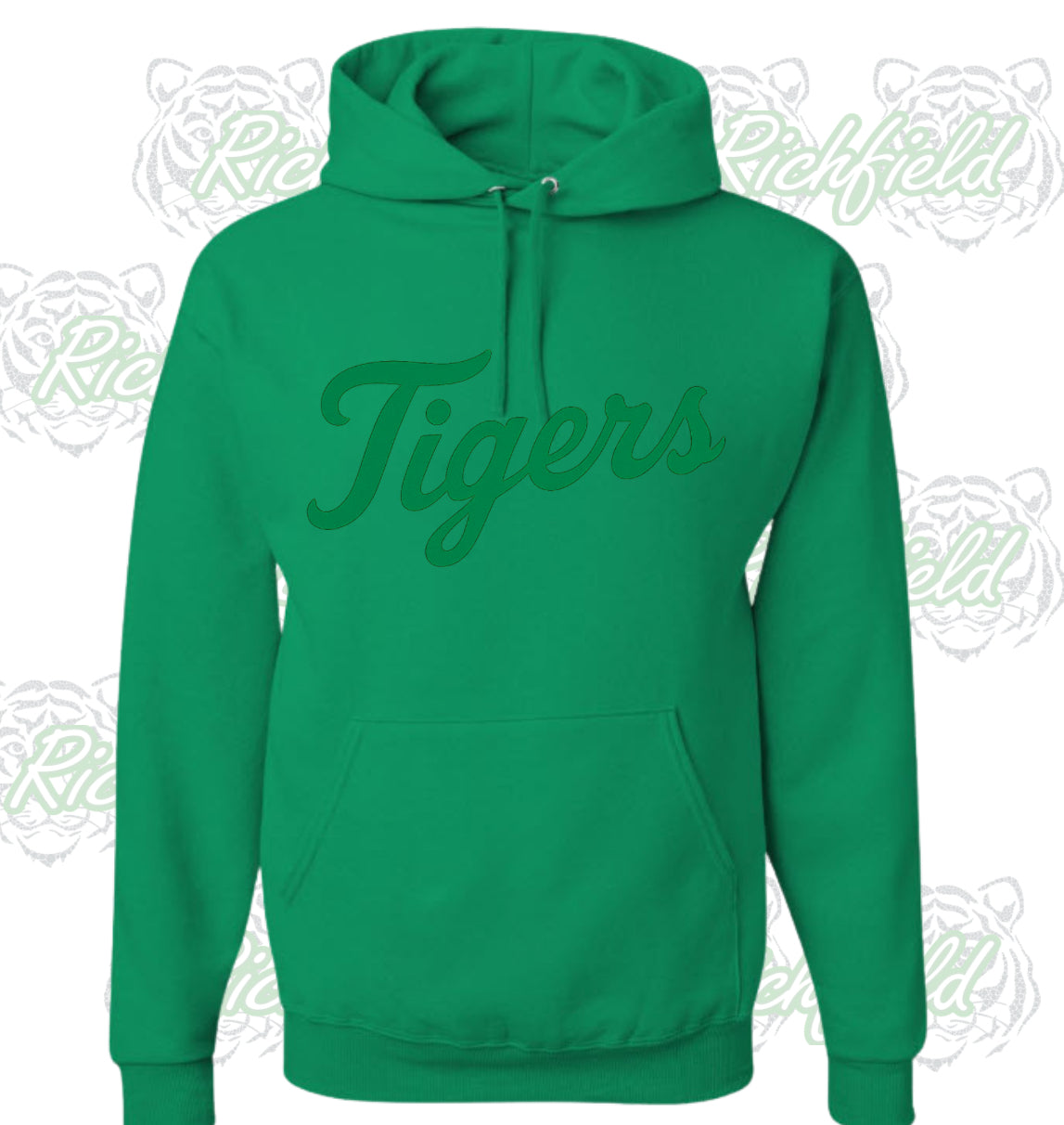 Green Monochromatic Tigers
