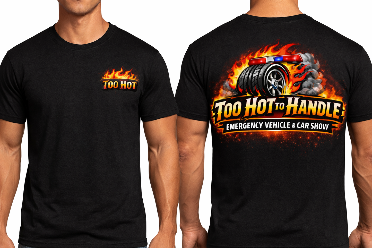 Too Hot to Handle Fundraiser Shirts