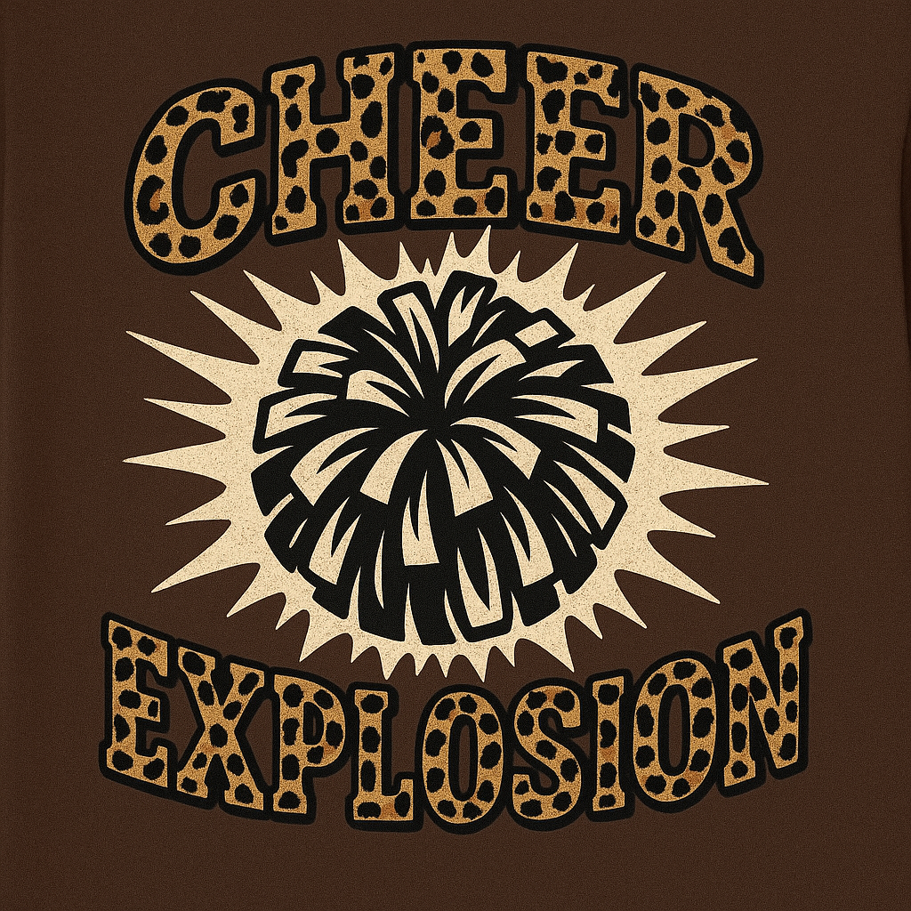 Cheer explosion t-shirts