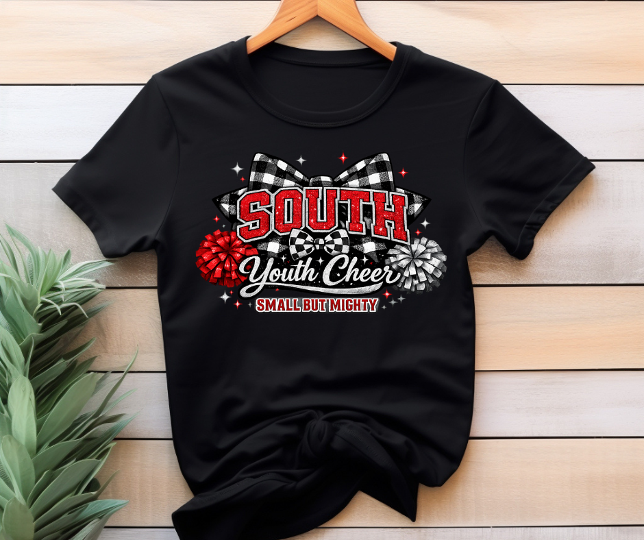 South Youth Cheer ā Small But Mighty Spirit Tee ā¤ļøš¤š£