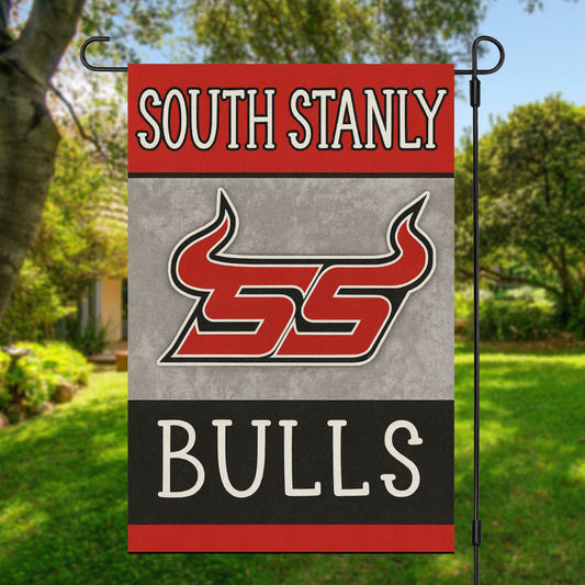 South Stanly Bulls Garden Flag