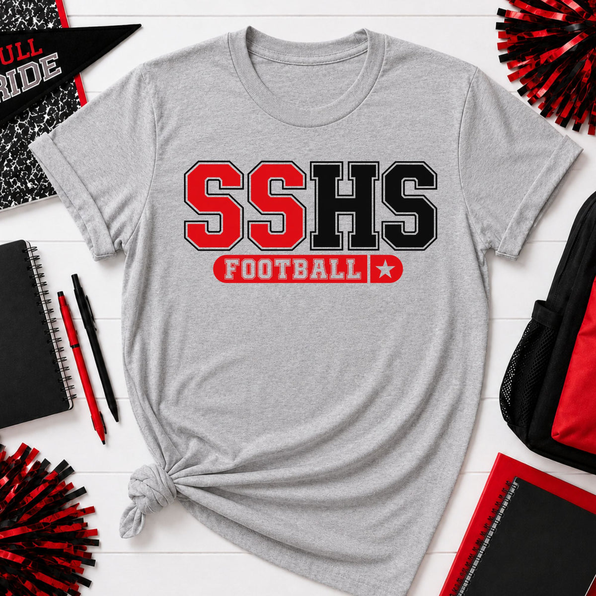 SSHS Red & Black - Pick your sport