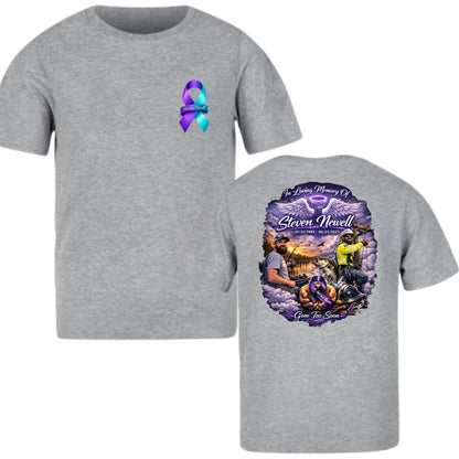 Fundraiser in memory of Steven Newell (Kid T-Shirts)