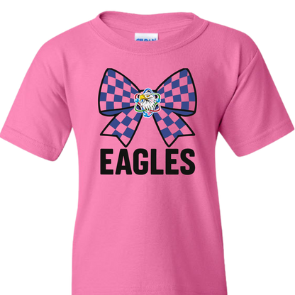 Oakboro Choice Stem Eagles Checkered Bow