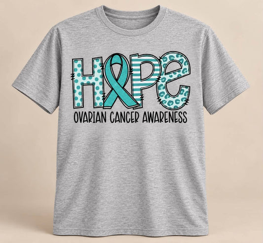 HOPE – Ovarian Cancer Awareness Tee