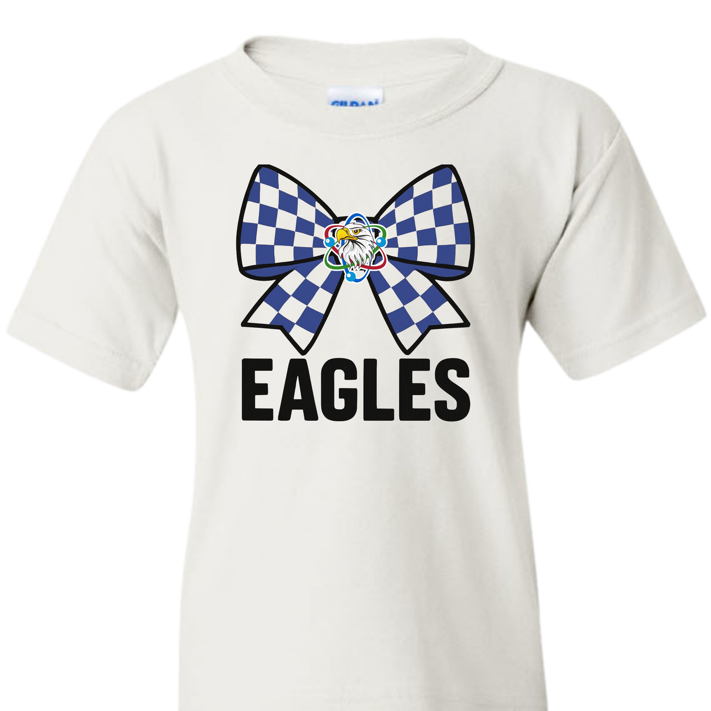 Oakboro Choice Stem Eagles Checkered Bow