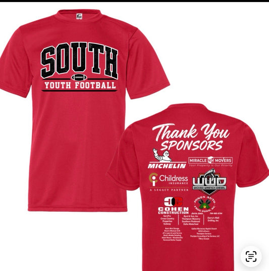 South Youth Football Spirit sponsors