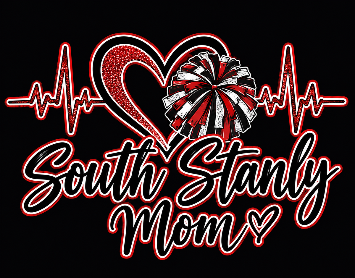 South Stanly Mom – Sports Heartbeat Tee