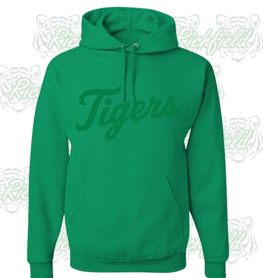 Green Monochromatic Tigers