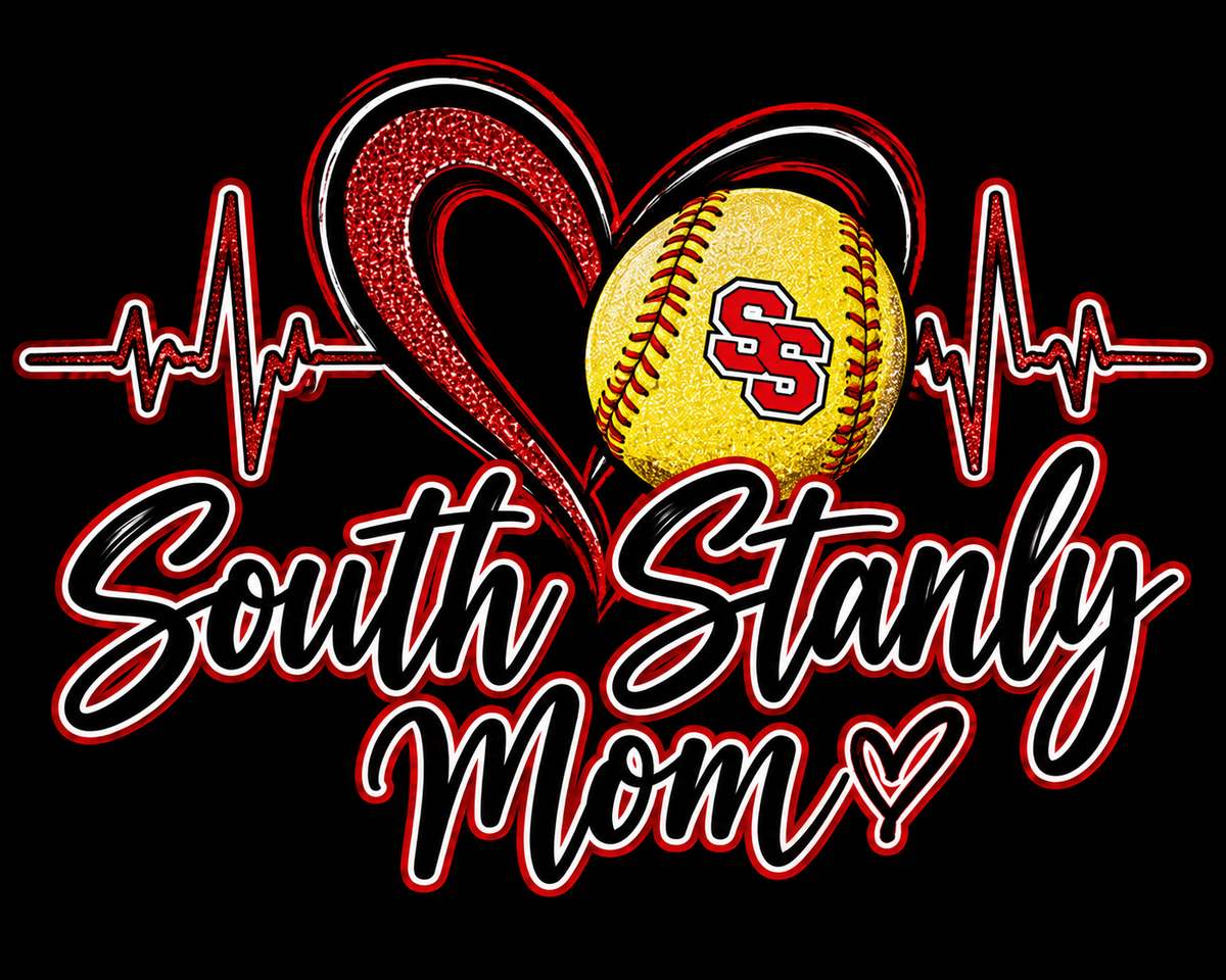 South Stanly Mom – Sports Heartbeat Tee