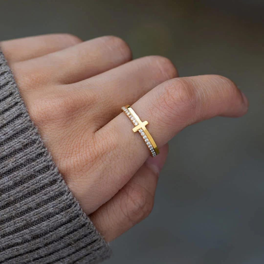 Preorder: Sterling Cross Ring