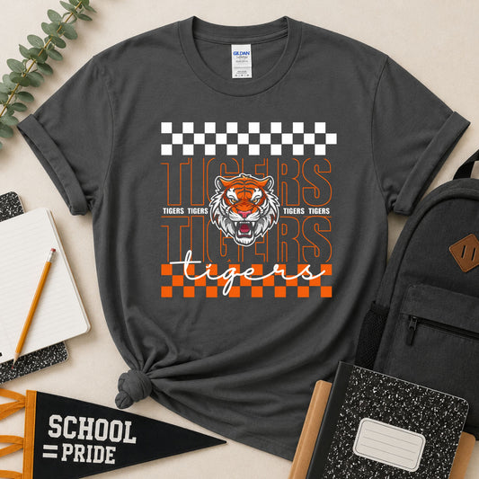 Richfield Elementary Checkered Tigers Tee