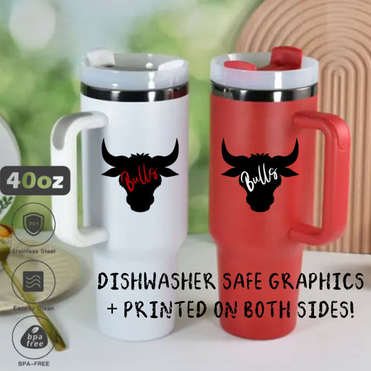 40oz Tumbler with Handle