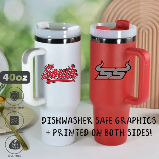40oz Tumbler with Handle