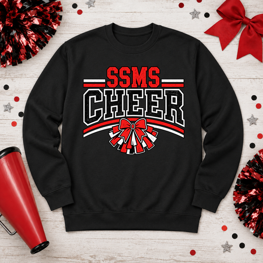 SSMS Cheerleader Crewneck Sweatshirt